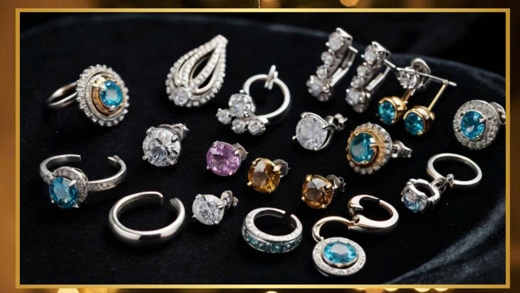 Mẫu khuyên tai bạc Hà Nội hot trend