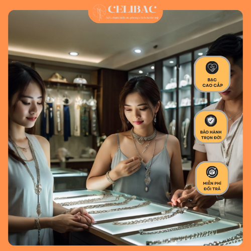 gợi ý dây chuyền bạc đẹp